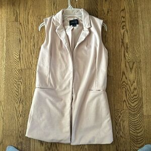NWOT pink vest